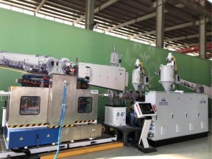 PE Air Ventilation Pipe Extrusion Line