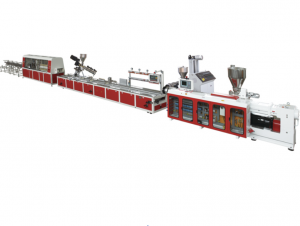 PVC Wood-Plastic Quick Assembling Wall Panel Extrusion Line