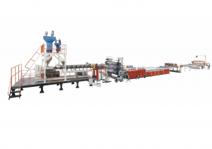 PP, PE, ABS, PVC Thick Plate Extrusion Line